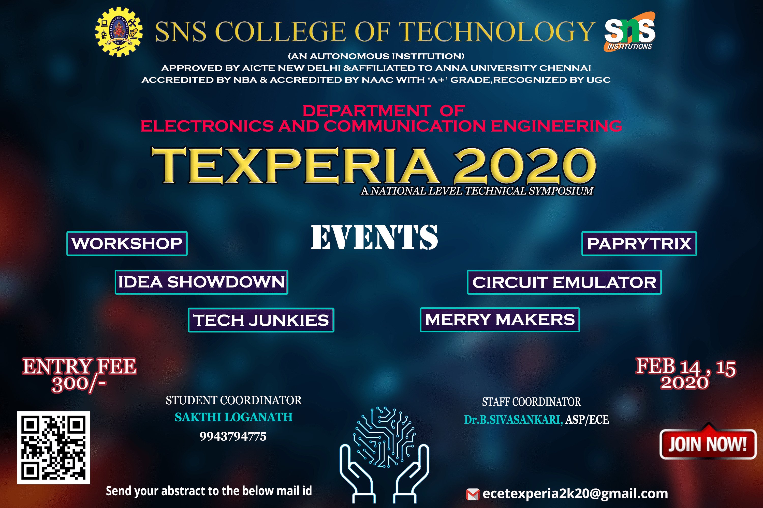 ECE TEXPERIA 2K20